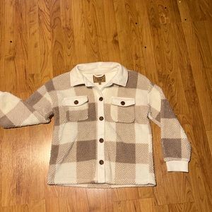 Pink Rose Sherpa Jacket